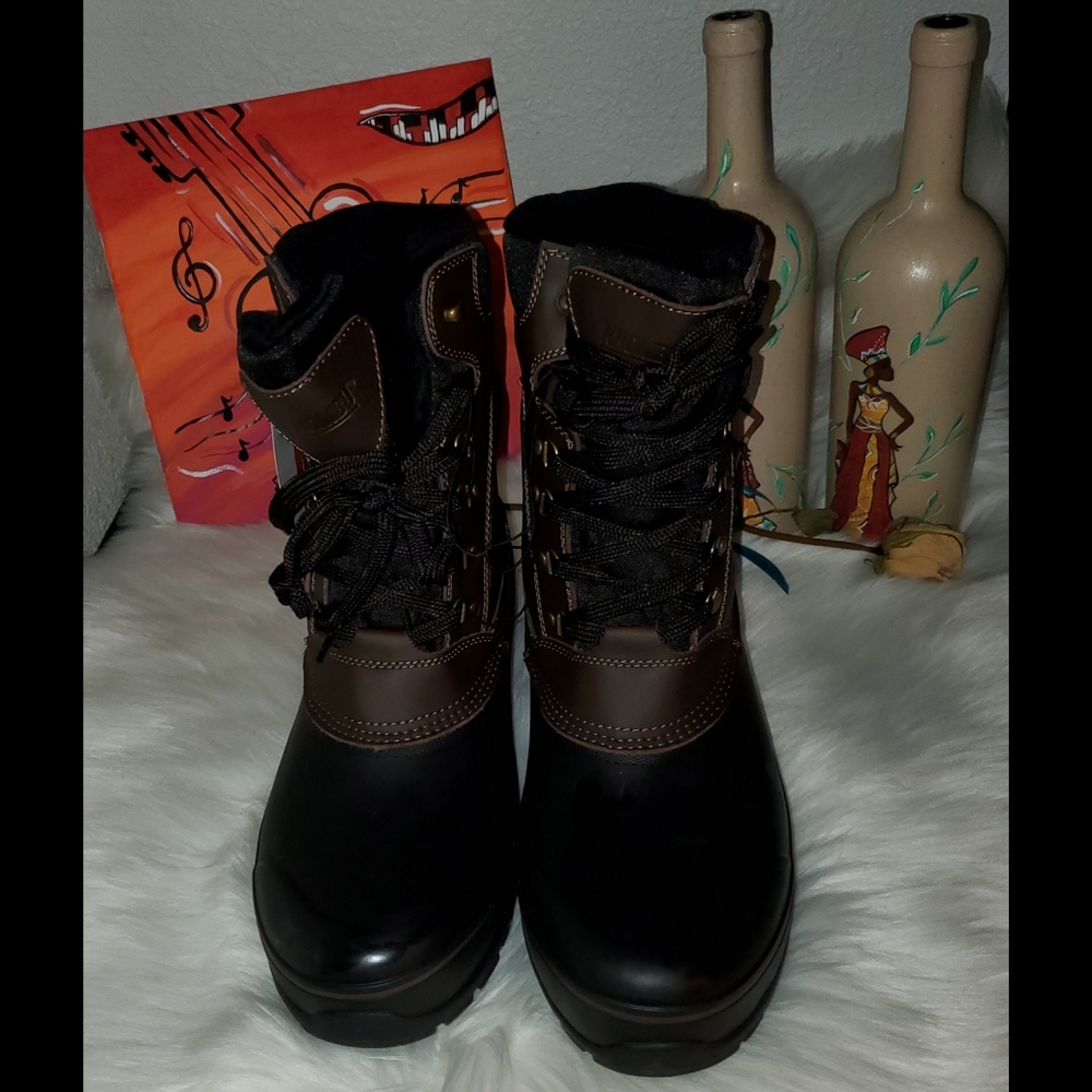 KHOMBU MEN'S DUCK BOOTS